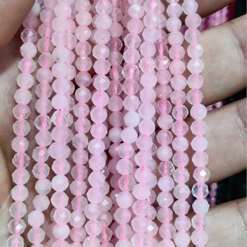New Product Recommendation: Natural Crystal Faceted Small Round Beads, Faceted Small Beads DIY Accessories and Jewelry Semi-Finished Products Wholesale
