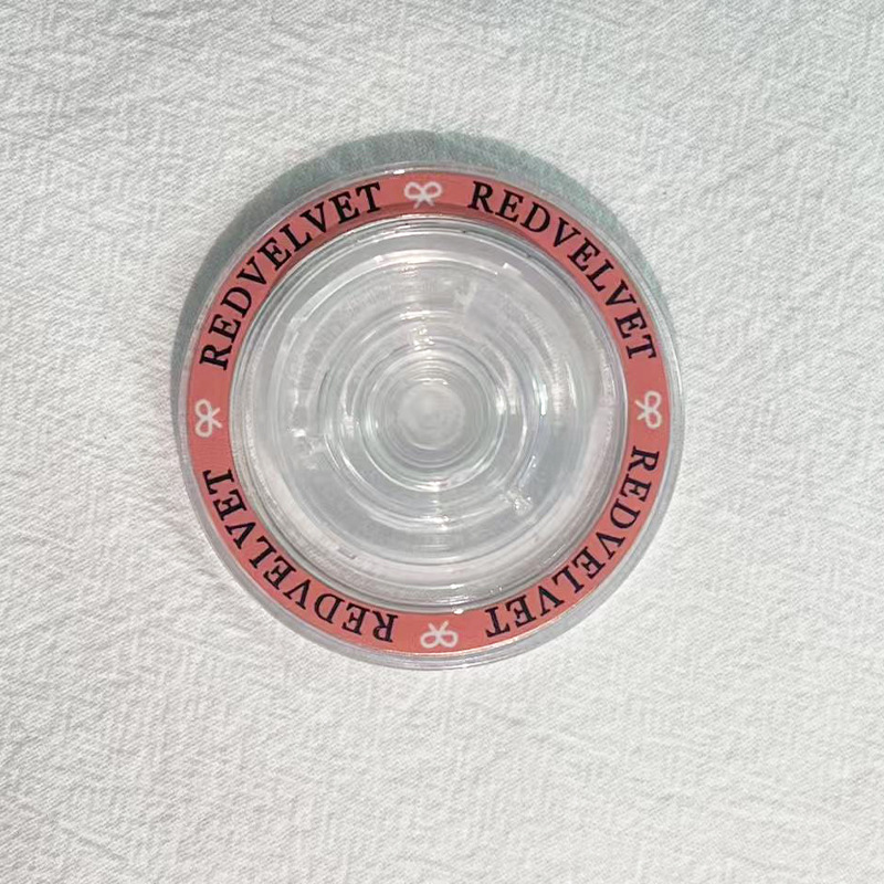 Chasis de succión magnética magsafe Airbag móvil base transparente accesorios de succión magnética goteo pintado redondo