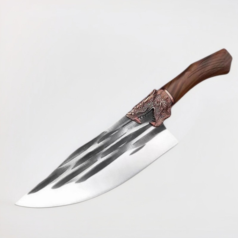 Dachang Outlet Longquan Kitchen Knife Leading Knife Forging Kitchen Knife Leading Handle Knife Cutting Vegetable Meat Knife Kitchen Multi-purpose Knife