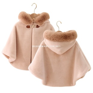 Baby Cloak, Autumn and Winter Outdoor Windproof Quilt, Extended Shawl, Kidsren's Men's Outwear, Spring & Fall Baby Girl's Thickeneding