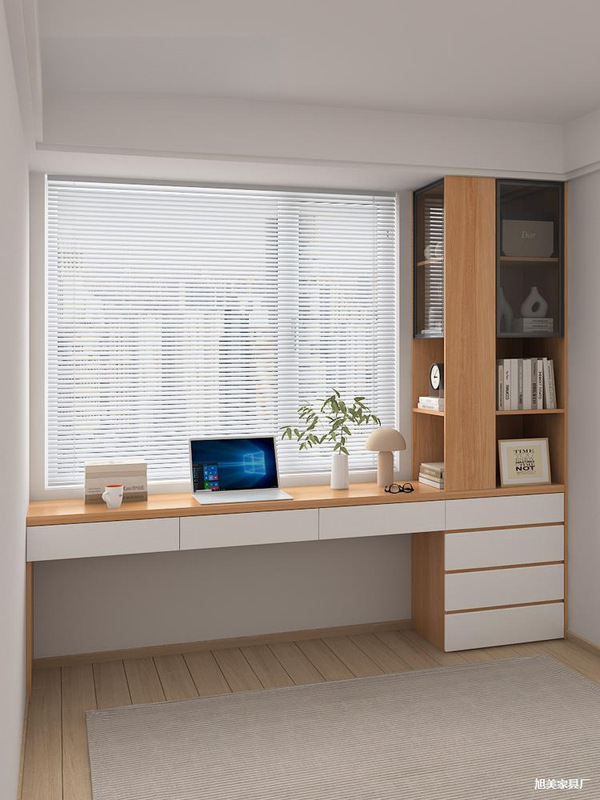 Purchase Products: Modern Simple Double Desk, Cabinet, Corner Double Computer Desk, Home Writing Desk, North