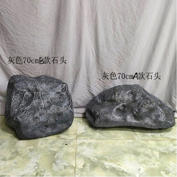 Landscape stone gray fake stone simulation stone simulation craft…