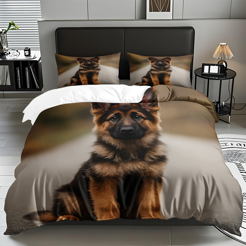 Cute perrito abrasión kit impresión digital pro-piel fabricante textil respirable venta directa soporte TEMU / JIT