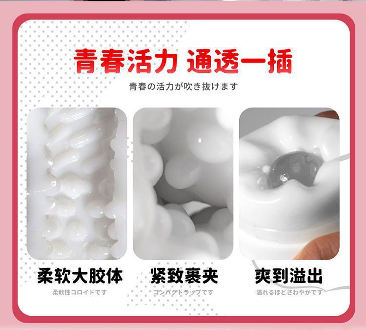 Transparent Airplane Cup Male Masturbation Device — detail image 13