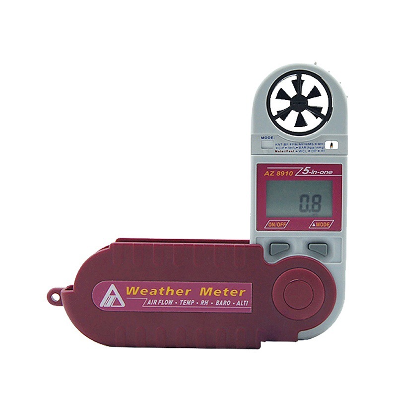 AZ8910 風速計 AZ-8910 ポータブル風速測定器電子気象計器台湾 Hengxin|undefined