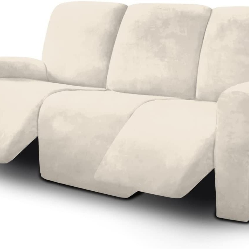 Sofabezug Aus Silberfuchs-samt Im Chivas-regal-stil Staubdicht_voghion.com