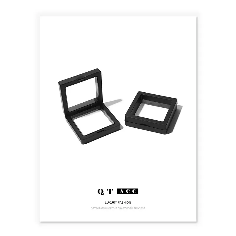 首饰收纳盒PE透明薄膜项链手链戒指耳饰防尘饰品ins便携一件代发