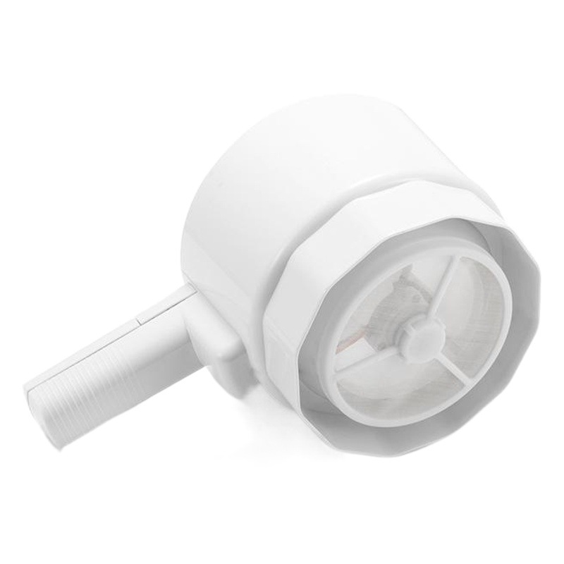 Tamiz de harina eléctrico de mano de plástico para hornear tamiz de polvo eléctrico conveniente tamiz de polvo rápido tamiz de polvo de núcleo interno de acero inoxidable