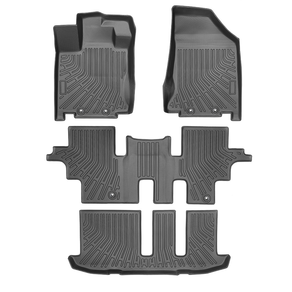 Para Infiniti QX60 2014 - 2020 3D para todo el tiempo TPE almohadilla para los pies almohadilla del maletero