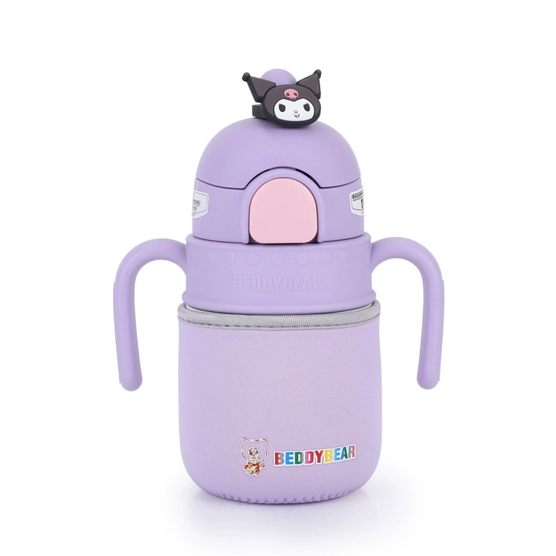 Детская бутылочка BeddyBear с нескользящим льняным чехлом, защитный чехол и аксессуары