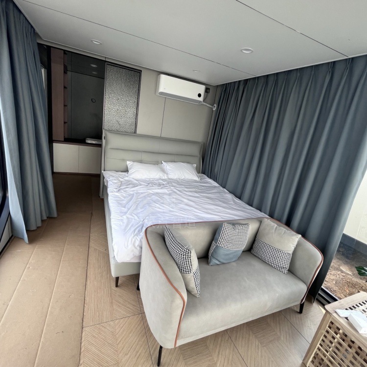 Red celebrity hangar espacial al aire libre lugar escénico parque alojamiento residencial móvil RV resort hotel camping cápsula