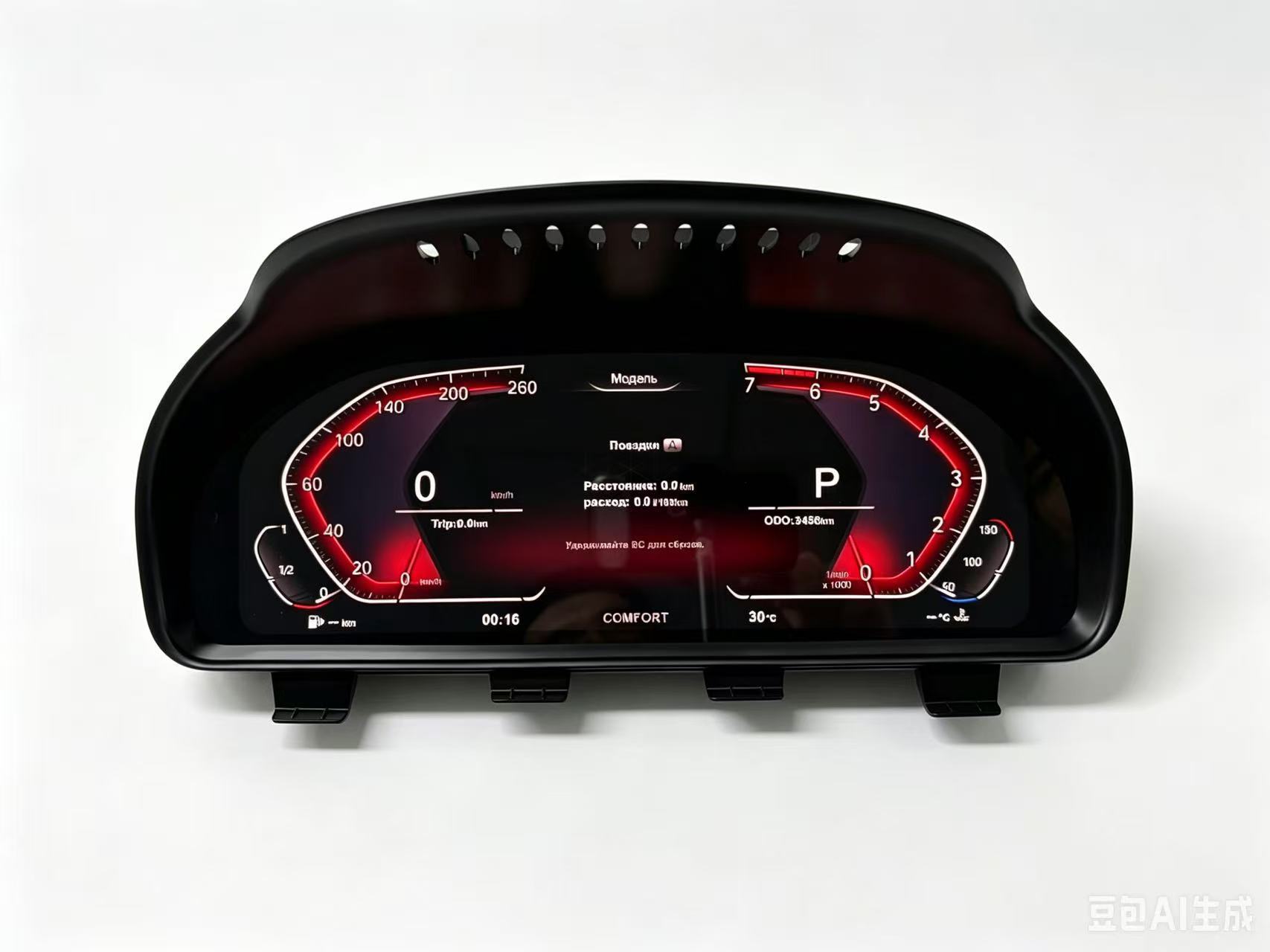Compatible with BMW F chassis 5 Series, 6 Series, 7 Series, X3, X4, X5, X6, non-destructive modification to M Sport full LCD instrument panel