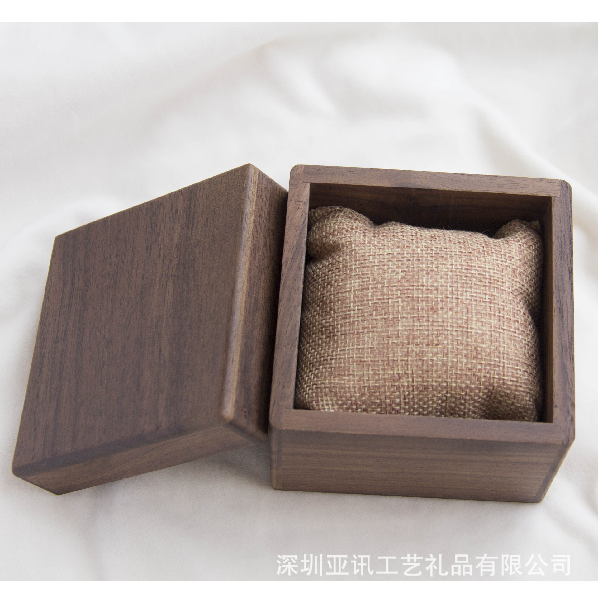 Solid Wood Walnut Watch Packaging Box Watch Box High-End Watch Box