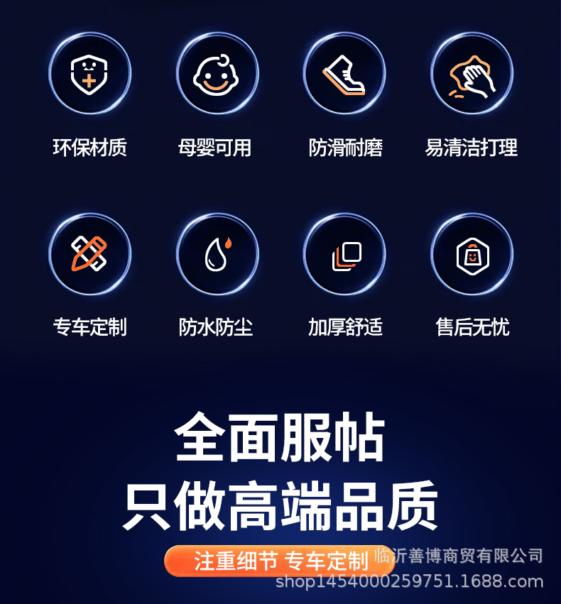 Suitable for 25 Changan Qiyuan Q07 Floor Mats, Fully Enclosed Qiyuan Q07 Special Car Floor Mats, Car Interior Modification