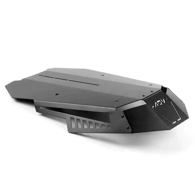Suitable for Honda Adv160 Windshield Adv150 Motorcycle Modification Parts Cnc Aluminum Alloy Thickeneded Windshield (Motorcycle front windshield) - honda-adv150160-windshield-black
