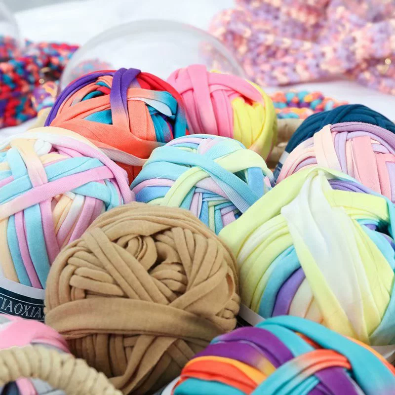 Duan окрашенная плоская тканевая линия подушки ручная тканая линия DIY сумка линия кукольная линия грубая шерсть в наличии оптом