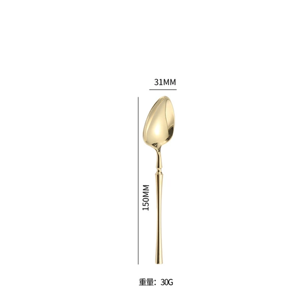 Dessert Spoon【Brilliant Gold】304