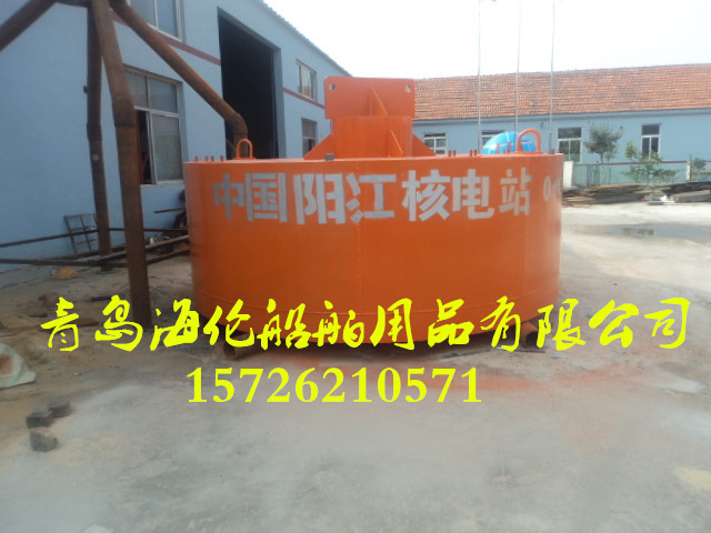 供应 海洋定位浮标 航道导航航标 深海探测钢制浮球防撞设施山东