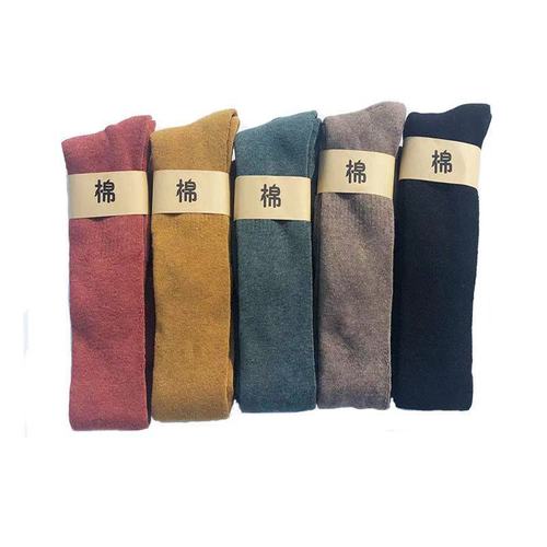 Over-the-knee socks for women in autumn and winter jk high calf stockings thickened terry warm long socks for women wholesale