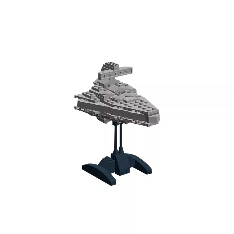 MOC-17480阻绝者级歼星舰创意拼插积木迷你星战系列模型套装摆件