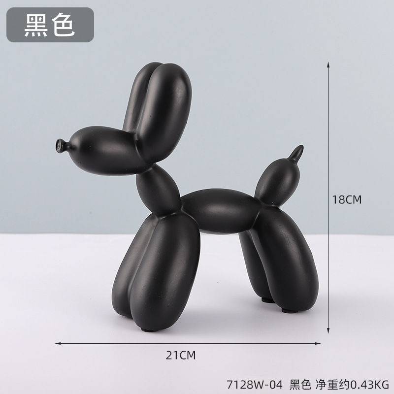 Creative Balloon Dog Ornaments Resin Crafts Home Decorations Tv Cabinet Wine Cabinet Cute Accessible Luxury Ornaments Gifts