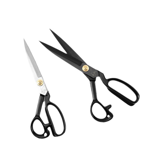 Jinjian Tailor Scissors Manganese Steel Forged Handmade Sewing Garment Scissors Household Sharp Cloth Cutting Scissors Manufacturer Wholesale