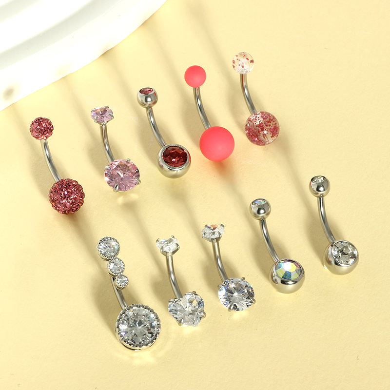 Pointed titanium steel lip stud product view