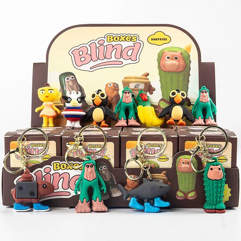 Keychain, minifigure, doll, toy, new collection