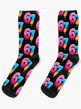 B 18436 67 Print Socks ӡ������ ����ѷ�羳����ͨŷ��