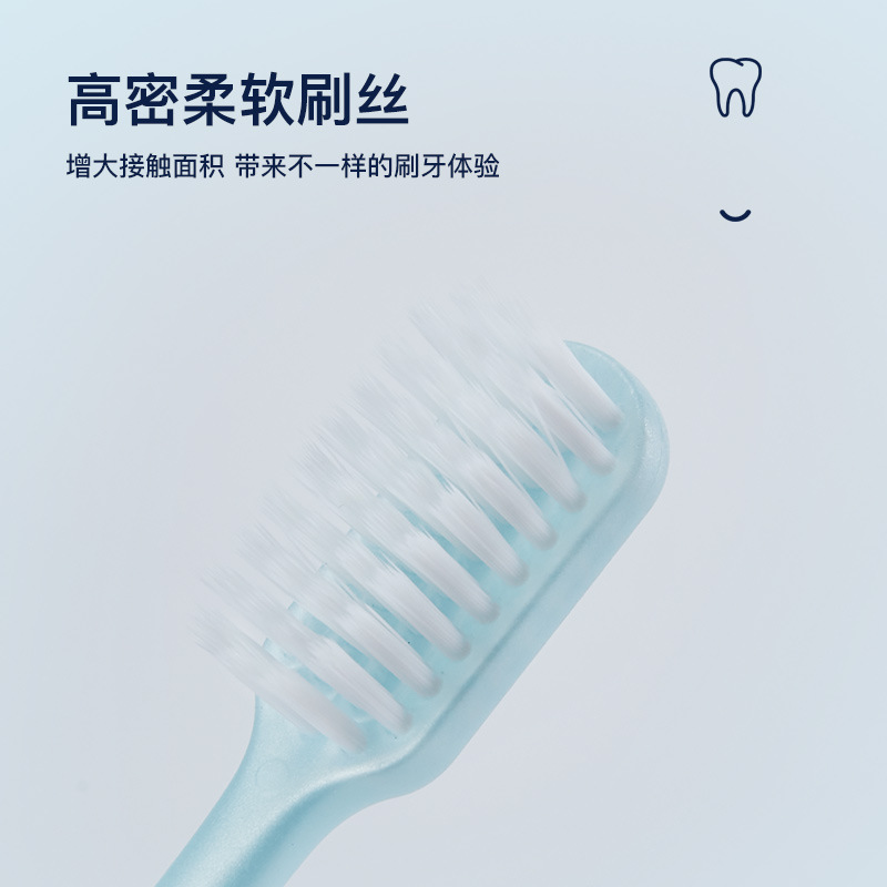 Elite soft toothbrush set for adults for home use for students