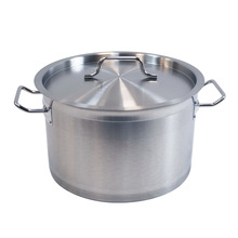 批发不锈钢汤桶家用汤锅带盖圆桶 卤水桶商用米桶油桶大容量储水