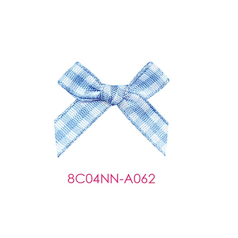 Yao Ming 2 puntos accesorios de ropa interior de lazo a cuadros escoceses accesorios de ropa de lazo pequeño lazo de cinta