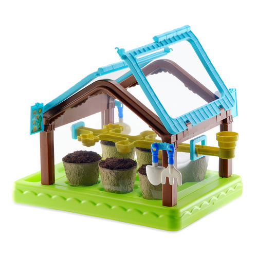 Mini Sunshine Grow House Plant Cultivation Cabin Children's Plant Observation Growth Interesting Scientific Experiment Planting Toy