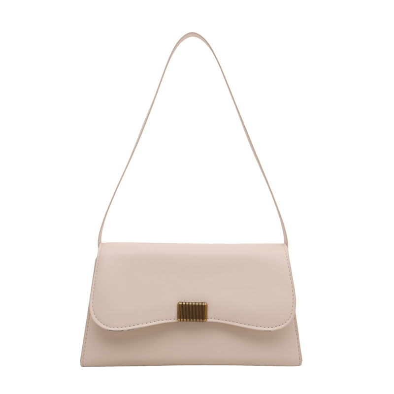 Bolsos pequeños retro para mujer 2025 nuevo estilo moda moda moda moda bolsa de mensajero hombro bolsa de axila simple bolsa cuadrada pequeña marea