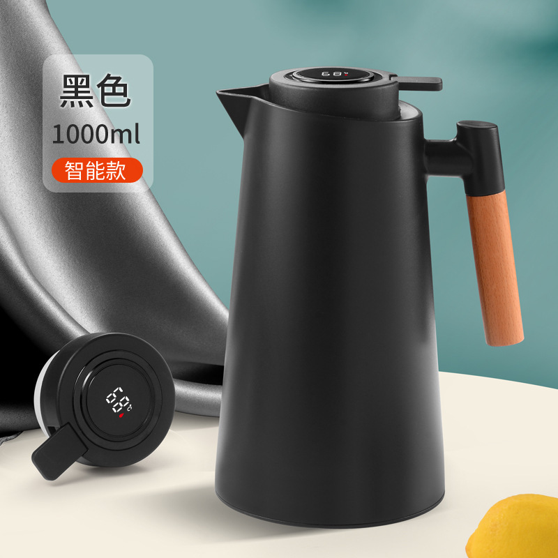 スマート保温ポット商用ガラス内胆保温ポット家庭用湯たんぽ保温ポット卸売り大容量保温ポット|undefined