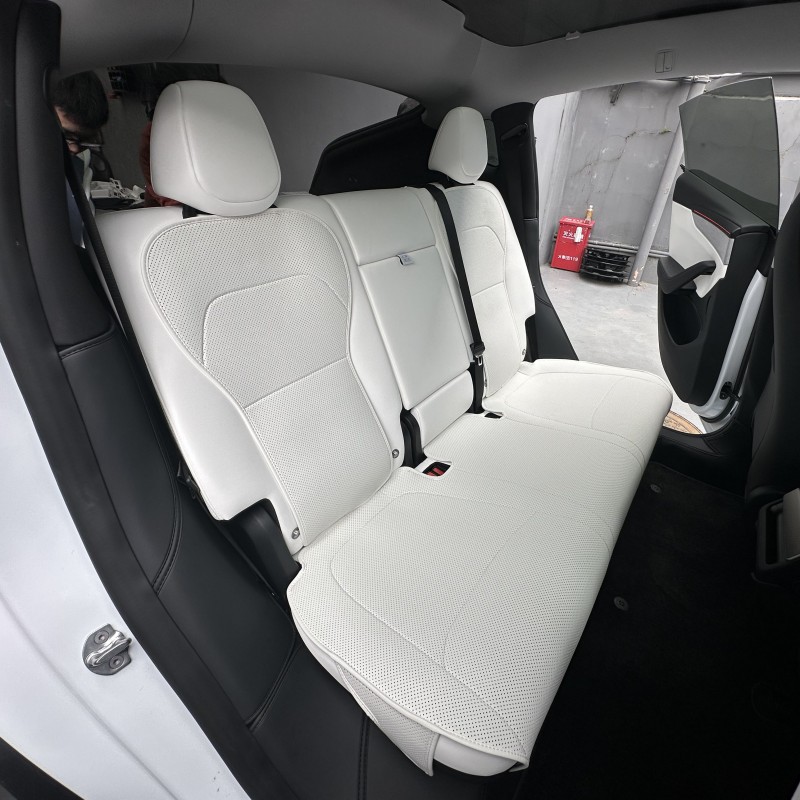 Suitable for Tesla ModelY Rejuvenation New Edition Cushion Seat Protection Cushion Nappa Skin Breathable Ventilation Protective Equipment