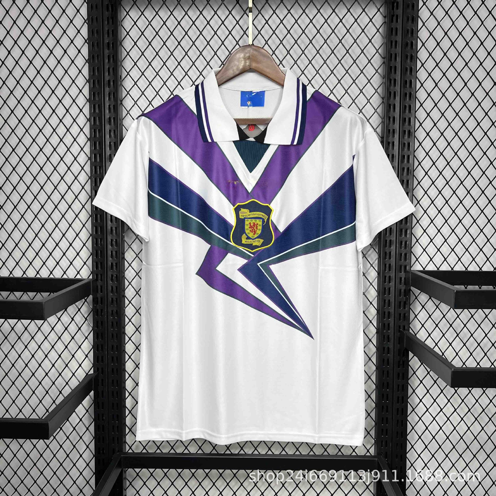 Camiseta de fútbol tailandesa retro Selección nacional Brasil Francia Argentina Portugal Camiseta de manga corta al por mayor Número de impresión