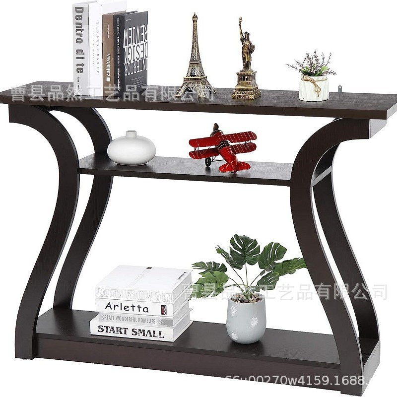 Amazon's best-selling wooden floor cabinet, matching furniture, light luxury console table, simple wall-mounted side table for the living room