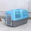 Plastic pet aviation box cats and dogs consignment box large and small sizes dog aviation cage portable outbound box