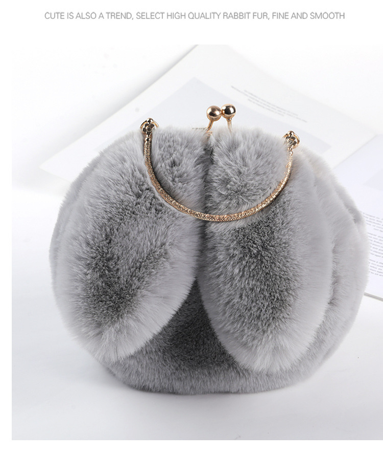 2023 New high-capacity rabbit plush bag, soft, delicate, sturdy, durable, fashionable, and popular on the internet. Same_voghion.com