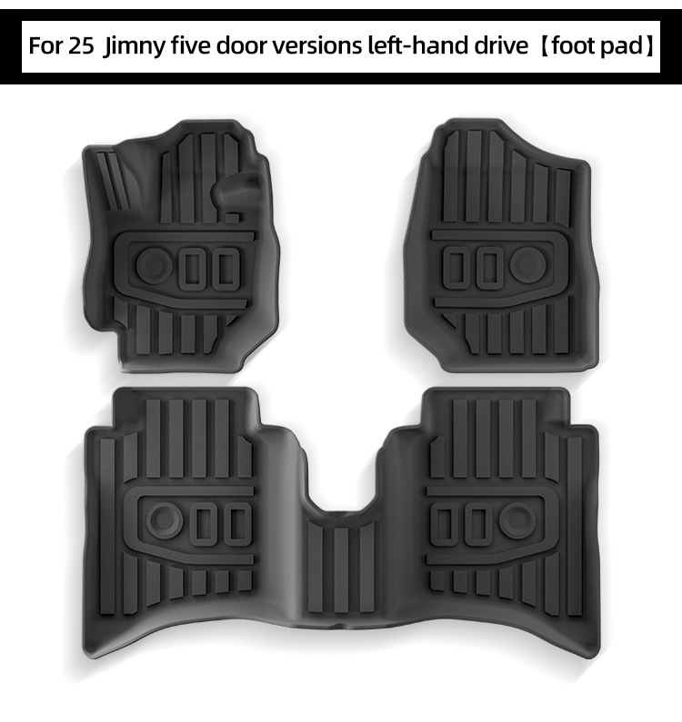 Suitable for 19-25 Suzuki Jimny Jimny Car Floor Mats, Special Car-Specific Environmentally Friendly and Dirt-Resistant Tpe Floor Mats