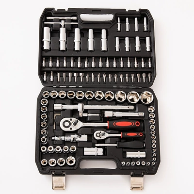 Repair kit wholesale socket wrench tool - minimum-order-of-50-sets-socket-108-piece-set-galvanized-version