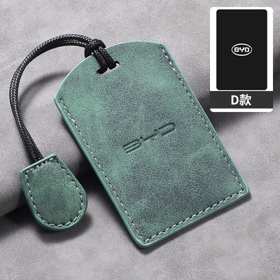 Seal 06 Five-Key Gt Sea, Car key bag - byd-small-truck-green-cover-hand-strap