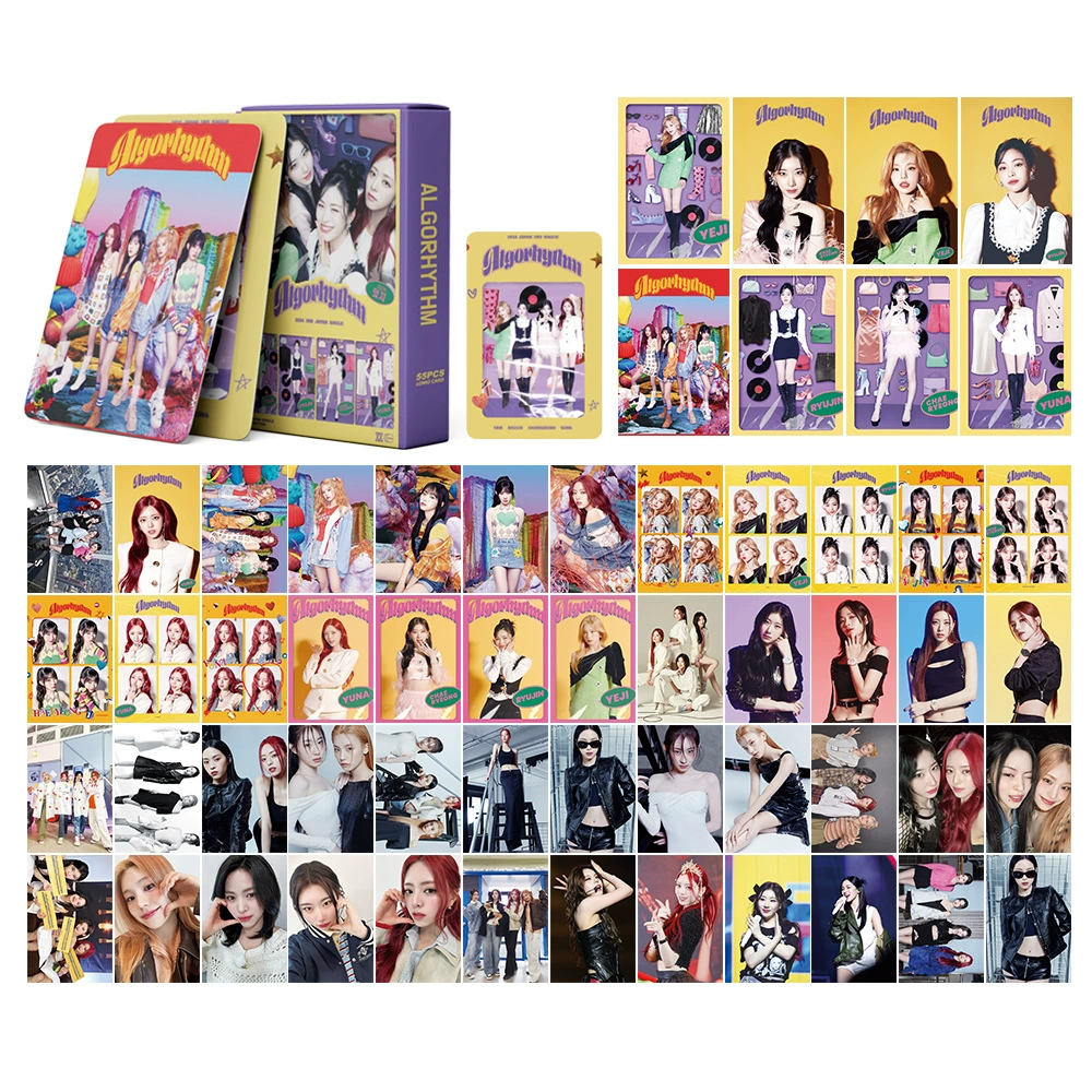 KPOP LOMO фото-карточки набор 55 шт. DIY, 5,7×8,7 см — поддержка IVE