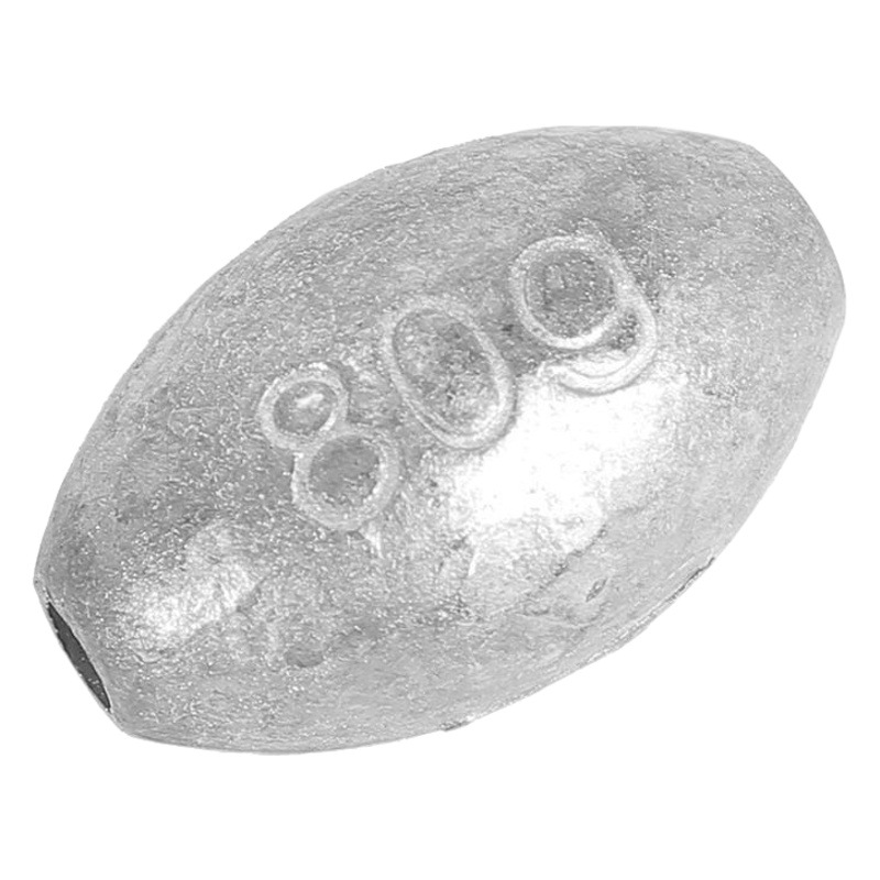 Fishing gear accessories wholesale heart olive shaped lead pendant groove olive plastic heart does not hurt the line sea pole pendant fishing lead pendant