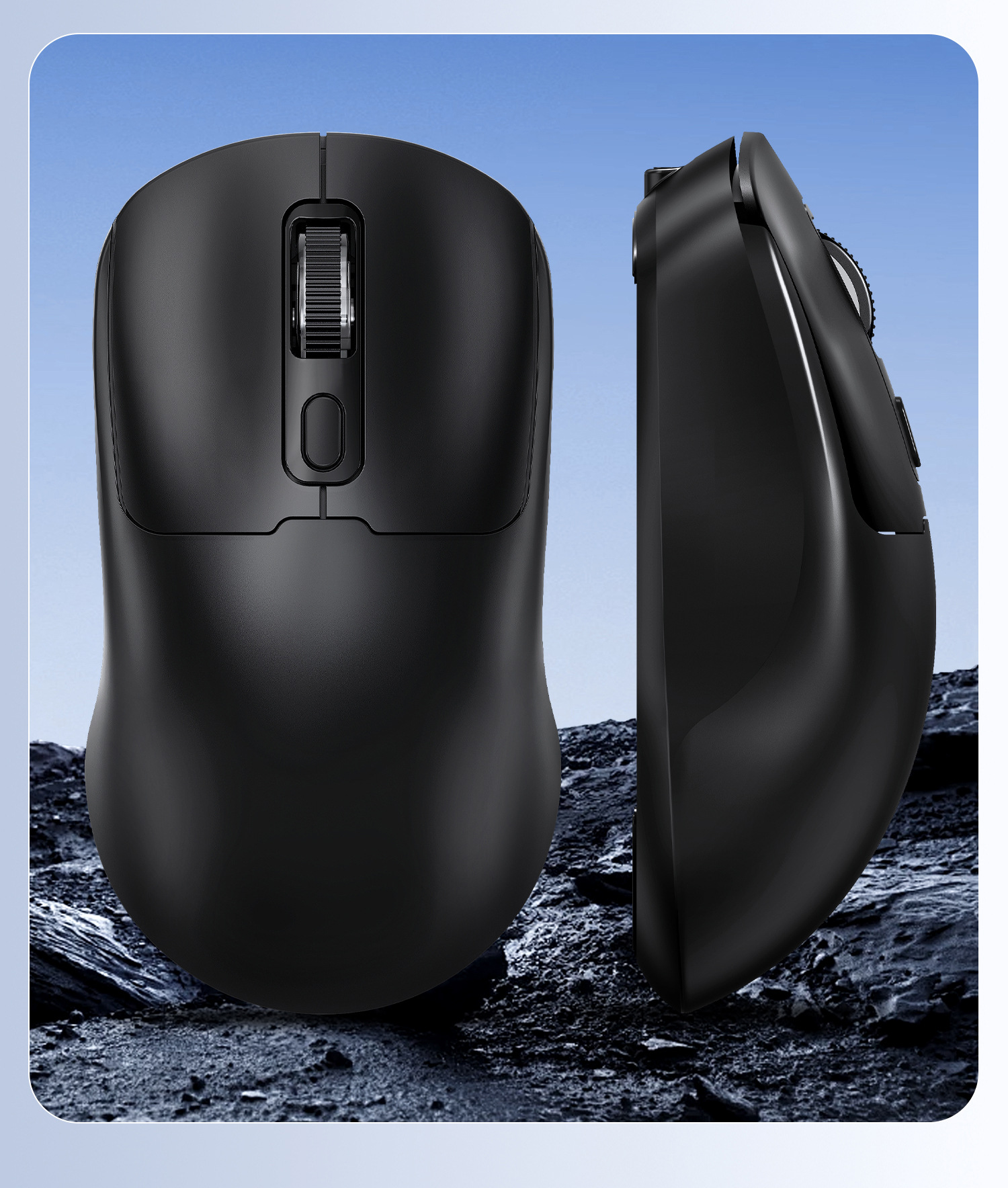 T-WOLF Thunder Wolf Q3 Bluetooth Kablosuz Fare Çift Modlu Şarj 2.4G Dizüstü Ofis Fare Sessiz