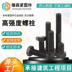 8.8級高強度外六角ボルト高強度黒ずみ全歯半歯六角ねじ延長全ボルト