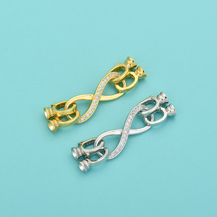 S925���y�ʯ8���p�ſ�diy�ٴ��B�ӿ��^���������ë�����β��