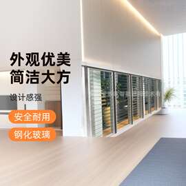 工厂玻璃百叶窗小区商场通风透光玻璃工厂仓库电动百叶窗生产厂家