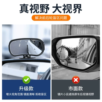 mirror large field of view wide — Large field of view rear view auxiliary mirror